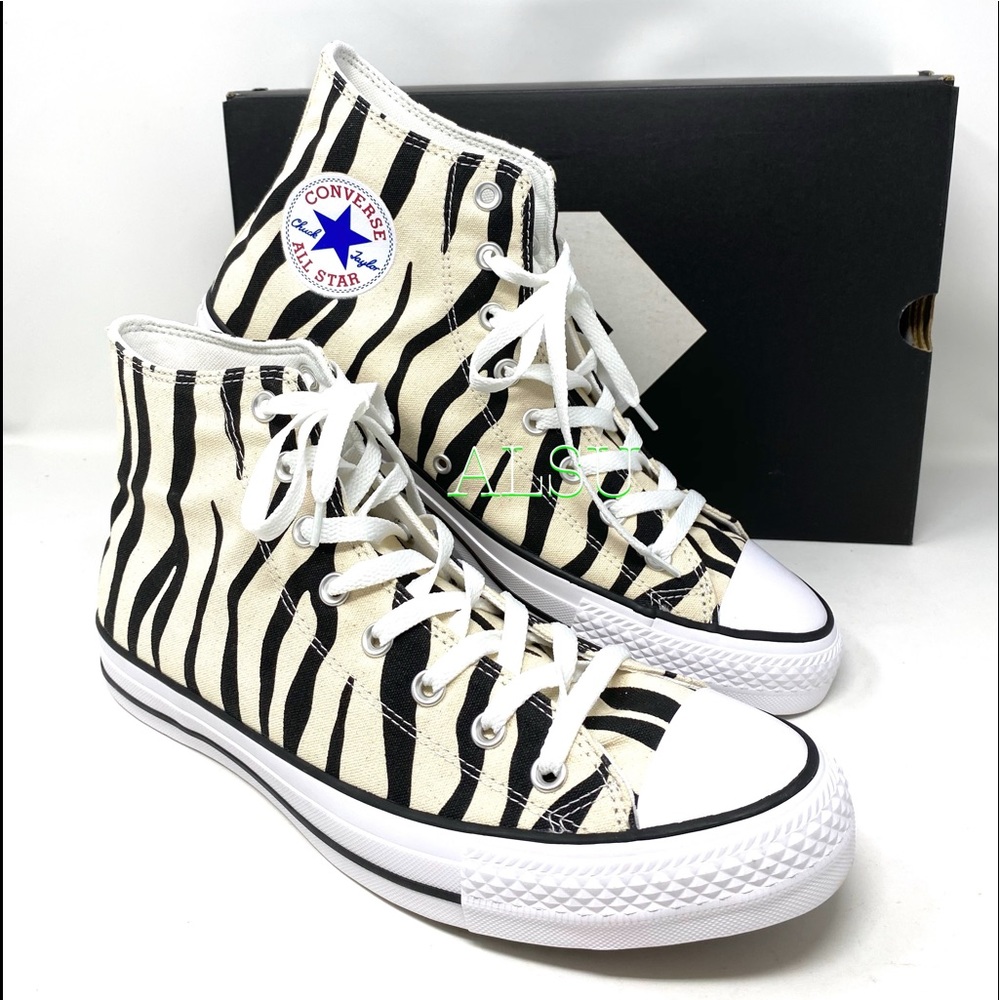 Converse Ctas Canvas High Top Grey Black Egret Skate Shoes Men's Size 166258F - Picture 9 of 11